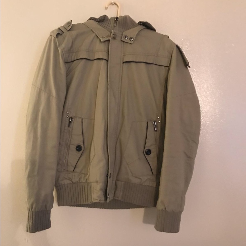 Xios New York Men’s Cotton zipper jacket sz Large